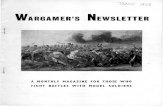 WARGAMER'S NEWSLETTERfourcats.co.uk/mags/files/WGN-075-Jun-68-OCR-red.pdffor early tanks, armoured cars, etc.) by Donald Featherstone. 8 Rules for 1944 Normandy-type wargame br Philip