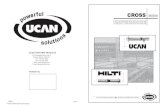 UCAN F ASTENING PRODUCTS TECHNICAL INFO ......UCAN F ASTENING PRODUCTS TECHNICAL INFO RMATION LI BRARY ® CROSS UCAN FAS TENING PRODUCTS 155 Champagne Drive, Unit 10 Toronto, Ontario