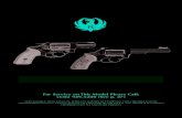 SP101 Instruction Manual - Tactical Corner Inc · 2019. 11. 6. · The RUGER® SP101® revolver is a double-action firearm which embodies many features found in the famous RUGER ®GP100®