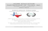 Home Education Partnership of Texas, Inc.  · Web view2021. 3. 27. · Home Education Partnership of Texas, Inc. Academic Classes Grades 6-12. 2021-2022. Scientia Libertate, Mundus