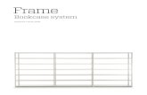 Fantin Frame Bookcase system 03-20 · 2020. 5. 5. · FANTIN 2020 Frame - Bookcase system Back panels / Schiene / Rückwände Sides / Fianchi / Seitenteile C 29 3.511.4" Tilt & turn