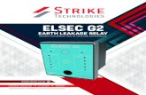 - OPERATIONAL INFORMATION & SPECIFICATIONS - ELSEC G2€¦ · Configuration using the EPC curve or Definite Time are selectable in the standard ELSEC G2. One model of the ELSEC G2