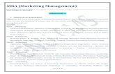 MBA (Marketing Management) - Ganpat University · 2014. 12. 27. · 1. Quantitative Techniques in Management by Vohra, Tata McGraw-Hill, Latest edition. 2. Quantitative Techniques