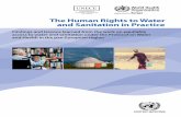 The Human Rights to Water and Sanitation in PracticeHuman rights to water and sanitation: from recognition to implementation 12 Table 1. Self-assessments of equitable access to water