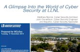 A Glimpse Into the World of Cyber Security at LLNL...— HTTP/HTTPS Lawrence Livermore National Laboratory LLNL-PRES-663426 34 CS13-053 Keep On Learning Lessons Security Must Be Baked