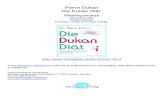 Pierre Dukan Die Dukan Diät - Narayana Verlag · Dr. Pierre Dukanarbeitet seit über 35 Jahren als Ernährungsmediziner und ist in Frankreich der bekannteste Ernähungsspezialist.