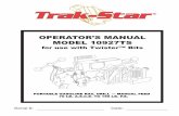 OPERATOR’S MANUAL MODEL 10927TSsupport.trak-star.com/10927TS.pdf · 2017. 4. 18. · NOW. It is important that Hougen Manufacturing, Inc., have a record of product ownership. 4.