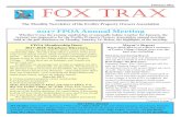 February 2017 FOX TRAX - Foxfire, North Carolinafoxfirencfpoa.com/wp-content/uploads/2017/02/FoxTrax-02...Bob and Jennifer Bevelacqua Bob and Jennifer Bevelacqua, along with their