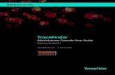 Thermo TraceFinder · 2020. 10. 13. · • To log in to the Administrator Console when user security is enabled To log in to the Administrator Console when user security is not enabled