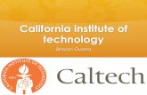 California institute of technology · Brayan Guerra . description | Private university | Us news rank #12 . admissions | Undergraduates admissions 383 south hill avenue | Jarrid whitney