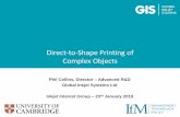 Direct-to-Shape Printing of Complex Objects€¦ · Phil Collins, Director –Advanced R&D phil.collins@globalinkjetsystems.com. Title: PowerPoint Template Author: Neil Stickland