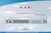 PJ1002C-LCD · 2019. 8. 5. · PJ1002C-LCD User Manual Re. 1.0 - 0/10/1 i Rev. 1.1 - 30/05/2014 We, the undersigned, Manufacturer’s Name: R.V.R. Elettronica SpA Manufacturer’sAddress: