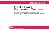 Portal and Pedestal Cranes · This format change resulted in the initial publication of B30.3, B30.5, B30.6, B30.11, and B30.16 being designated as revisions of B30.2, with the remainder