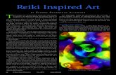 Reiki Inspired Art - Elynne RosenfeldSpirit Abundance — Elynne Rosenfeld • ® R EIKI N EWS M AGAZINE • F ALL 2013 65 let her stand more fully in her own joy while creating and
