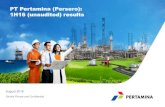 PT Pertamina (Persero): 1H16 (unaudited) results · 2020. 12. 7. · Pertamina and Saudi Aramco signed the Engineering and Project Management Services Contract to commence the Basic