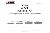 Version 1.0 The JVI Mini-V · Introduction JVI designed the Mini-V for use as shear and alignment connections between precast concrete elements such as field topped double-tee flanges,
