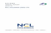 NCL Holdings cover · 2019. 9. 26. · NCL HOLDINGS (A&S) LIMITED 2 ANNUAL REPORT 2018 - 19 NOTICE Notice is hereby given that the 02nd Annual General Meeting of the Members of M/s