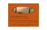 Thanksgiving Day - // · 2020. 11. 26. · Confitemini Domino Pray, brothers and sisters, that my sacrifice and yours may be ... Padre todopoderoso. R. El Señor reciba de tus manos