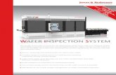 WAFER INSPECTION SYSTEM€¦ · WAFER INSPECTION SYSTEM The Automation Company proven measuring and sorting system for silicon solar wafers modular design including devices for loading