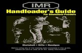 Handloader's Guide - AlltheHowardsallthehowards.com/pistol/38super/IMR_handgun_loading.pdf · 2013. 12. 24. · This IMR Handloader's Guide presents revised and updated infor-mation