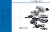 Product Catalog - HOSANAhosanavt.com/wp-content/uploads/2020/04/AMETEK-catalog... · 2020. 4. 25. · AMETEK brushless DC motors, blowers, fans, pumps, and controllers are an ideal