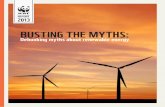 BUSTING THE MYTHS - Panda · 2020. 6. 12. · measure electric power capacity. GW, or gigawatt, is equivalent to 1x109 (1 billion) watts. For instance, USA and China have a total