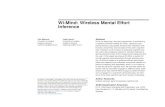Wi-Mind: Wireless Mental Effort Inferencelrss.fri.uni-lj.si/Veljko/docs/Matkovic18WiMind.pdf · 2018. 9. 12. · mental effort has been tested mostly on intrusive methods, with notable