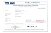 Standard Certification - Pro-face · IEC 60079-0 : 2011 Edition:6.O IEC 60079-15 : 2010 Edition:4 IEC 60079-31 : 2013 Edition:2 Explosive atmospheres - Part O: General requirements