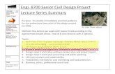 8700 lecture 3 - Memorial University of Newfoundlandsbruneau/teaching/8700project...COURSE ENGI -8700 Project Management CIVIL Design Project A project is an interrelated set of activities