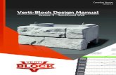 Verti-Block Design Manual 3 Design Manual... · 2016. 4. 4. · B. ASTM C94: Standard Test Method for Ready-Mixed Concrete. C. ASTM C136: Standard Test Method for Sieve Analysis of