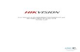 User Manual of DS-9600/8600/7700/7600NI-ST and DS … · 2015. 1. 28. · Hikvision® Network Digital Video Recorder User Manual This manual, as well as the software described in