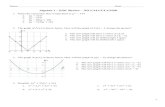 Algebra 1 EOC Review NO CALCULATOR - Weeblymrsbrantleymath.weebly.com/uploads/5/6/2/9/56291093/no_calculator_review.pdfAlgebra 1 – EOC Review – NO CALCULATOR 3 11. Find the rate
