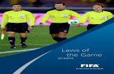 Laws of the game 2013-14 · 2015. 2. 18. · Zurich, 28 February 2014. 3 NOTES ON THE LAWS OF THE GAME Modiﬁ cations Subject to the agreement of the member association concerned