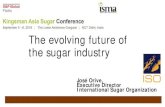 The evolving future of the sugar industry Orive -Kingsman... · 2018. 9. 20. · the sugar industry is likely to rise up to); • All the stock holders including the governments need