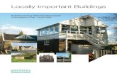 Locally Important Buildings - Bathnes · 2012. 6. 28. · important buildings . Locally Important Buildings are identiied primarily by parish and town councils, amenity societies,