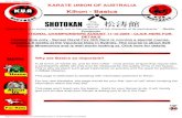 Gichin Funakoshi K.U.A. NATIONAL CHAMPIONSHIPS AUGUST …judorissois.free.fr/documents/ShotokanKarateBasic.pdf · - Gichin Funakoshi K.U.A. NATIONAL CHAMPIONSHIPS AUGUST 11-15 2004