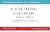 Department of History · 2021. 4. 5. · RENAISSANCE AND REFORMATION 50:510:315:01 T/TH 2:00 pm – 3:20 pm Professor Mokhberi GEN ED: HAC (Heritages and Civilizations) This course