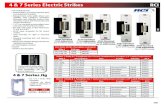 4 & 7 Series Electric Strikes RCI · 2014. 3. 6. · 180 RCI RCI 6 Series Universal Strikes 6 Series & 15 Series Electric Strikes Select 1 Body & 1 Faceplate for 6 Series Combination