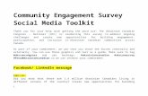 €¦  · Web viewCommunity Engagement Survey . Social Media Toolkit. Thank you for your help wish getting the word out! The Ukrainian Canadian Congress – National (UCC) is conducting
