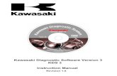 Kawasaki Diagnostic Software Version 3 KDS 3 Instruction Manualfiles.brptuning.ru/Kawasaki/KDS3.0.pdf · 2016. 9. 27. · Two software programs need to be installed on your PC. One
