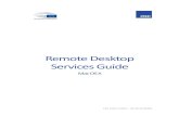 Remote Desktop Services Guide - Europa · Remote Desktop Services Guide 1.5 12 June 2017 Page 17/18 Remote Desktop Services - Mac OS X 14 After configuration is complete a new Desktop