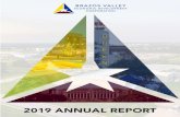 Brazos Valley Economic Development - 2019 ANNUAL REPORT · 2020. 3. 19. · Brazos County, the Cities of College Station and Bryan, and Texas A&M University are our Category I funding