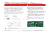 Off-Line (Non-Isolated) AC/DC Power Supply Architectures … · 2019. 4. 12. · Off-Line (Non-Isolated) AC/DC Power Supply Architectures Reference Design for Grid Applications 1