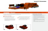 The Eagle 3260 portable jaw crusher is designed to crush … · 2020. 3. 30. · PRIMARY FEATURES The Eagle 3260 portable jaw crusher is designed to crush reinforced slab concrete