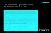 Sécurisation des applications natives au cloud avec MVISION … · 2021. 5. 19. · PRÉSENTATION DE SOLUTION 1 Sécurisation des applications natives au cloud avec MVISION CNAPP