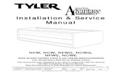 Installation & Service Manualc247485.r85.cf1.rackcdn.com/a5e81de9f2aa080522f17ee6219d...Installation & Service Manual NFW, NCW, NFWG, NCWG, NFWE, NCWE This manual has been designed