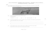 Home - GCSE Exams Preparation · Web view2020/04/06  · 4.6.2 Inheritance; variation and evolution - Variation and evolution- Standard Demand – Questions Q1. The Arabian oryx (Oryx