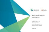 AWS Cluster Machine Performance - MSC Software · 3 | hexagonmi.com | cradle-cfd.com Parallel performance comparison with Cradle on-premise clusters AWS Cluster Machine Performance