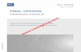 FINAL VERSION VERSION FINALE · 2020. 2. 15. · IEC 60529 Edition 2.2 2013-08 FINAL VERSION VERSION FINALE Degrees of protection provided by enclosures (IP Code) Degrés de protection