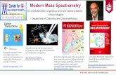 Modern Mass Spectrometry - Stevens · 2020. 9. 21. · Modern Mass Spectrometry for characterization of gaseous ions and natural products Athula Attygalle 3D Map Brimstone chemistry